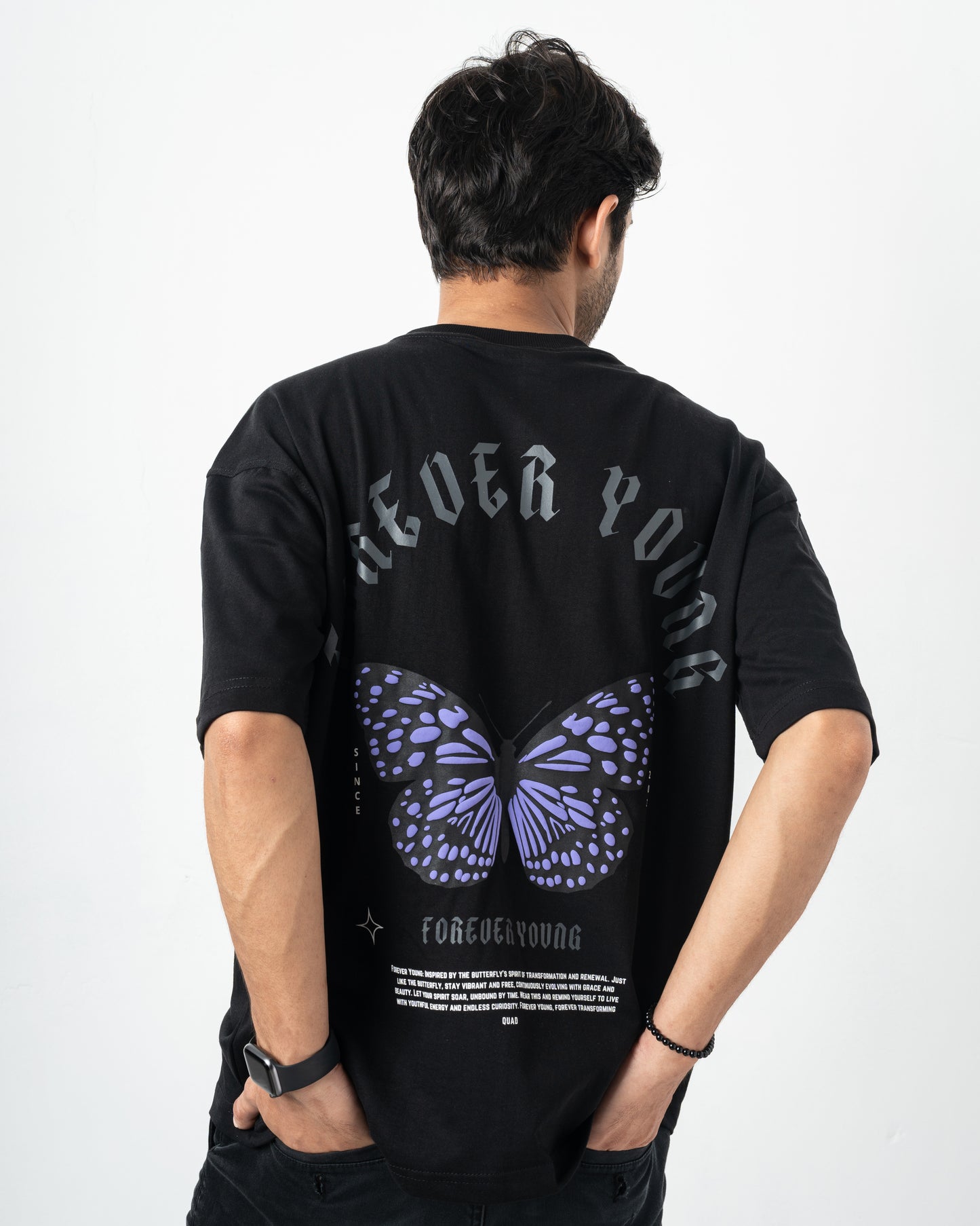 Butterfly Oversized Dropshoulder T-Shirt