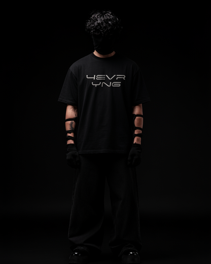 4EVR YNG Jet Core Minimal Oversized T-Shirt