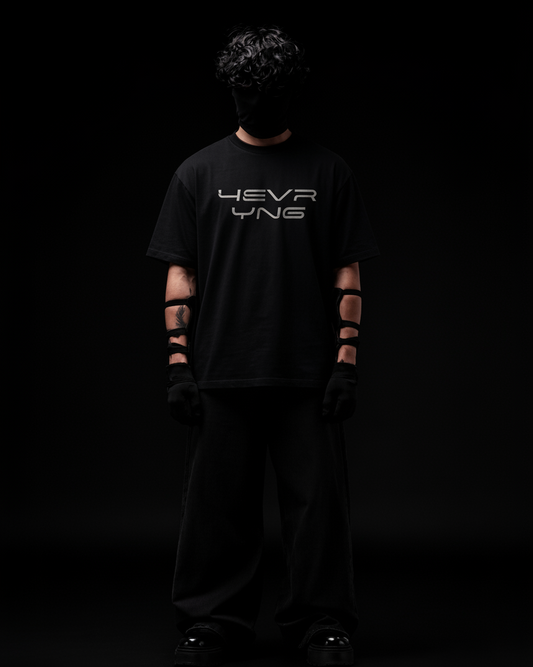 4EVR YNG Jet Core Minimal Oversized T-Shirt