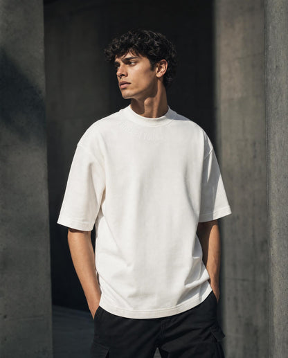 Severed Garden - Oversized Drop Shoulder T-Shirt - White