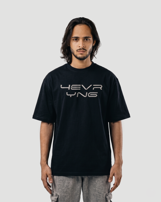 4EVR YNG Jet Core Minimal Oversized T-Shirt