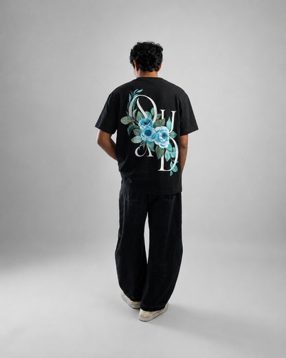 Forever Young - Drop Shoulder T-Shirt - CMYK Black