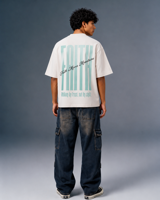 Revivers - Oversized Drop Shoulder T-Shirt -  White