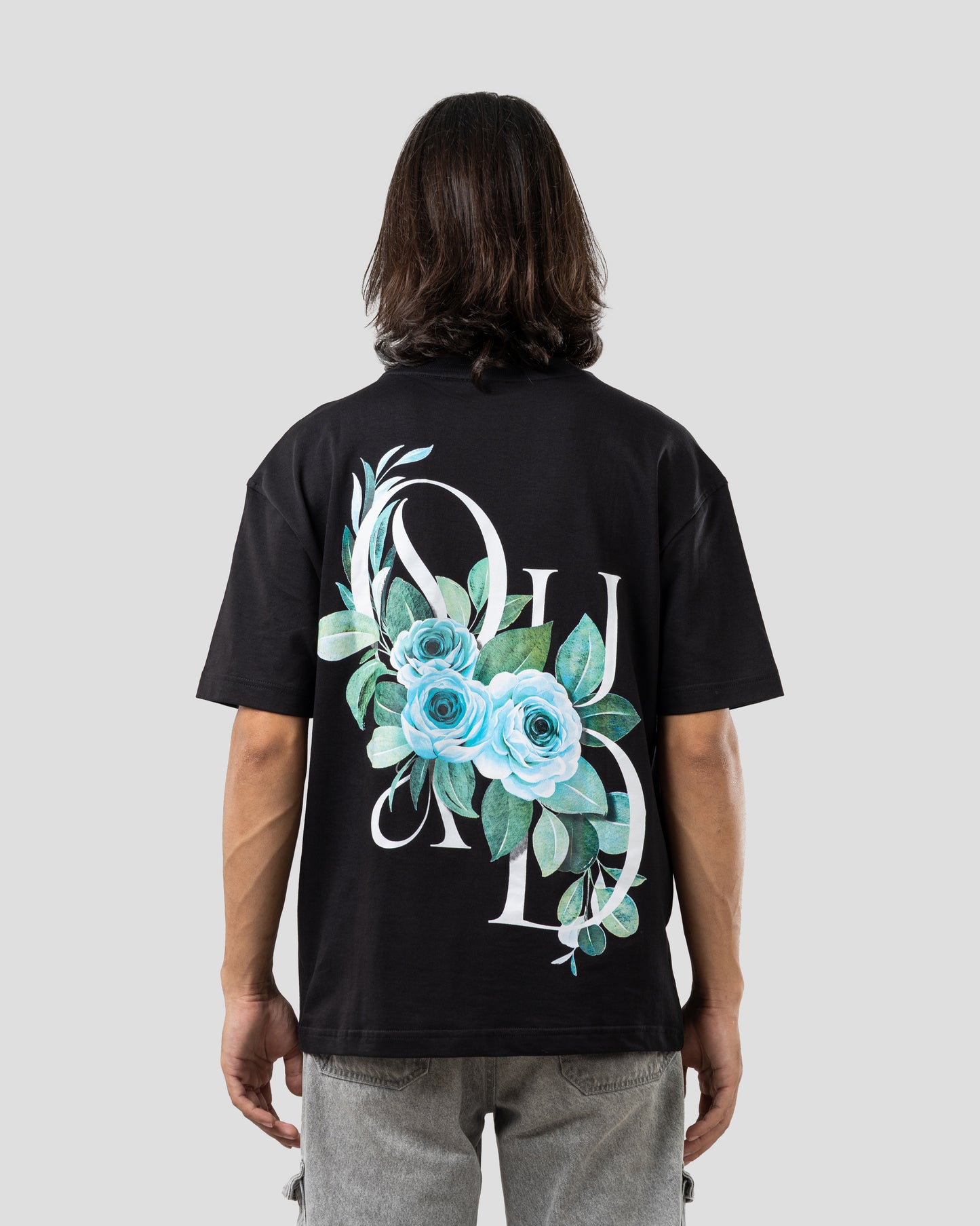Forever Young - Drop Shoulder T-Shirt - CMYK Black