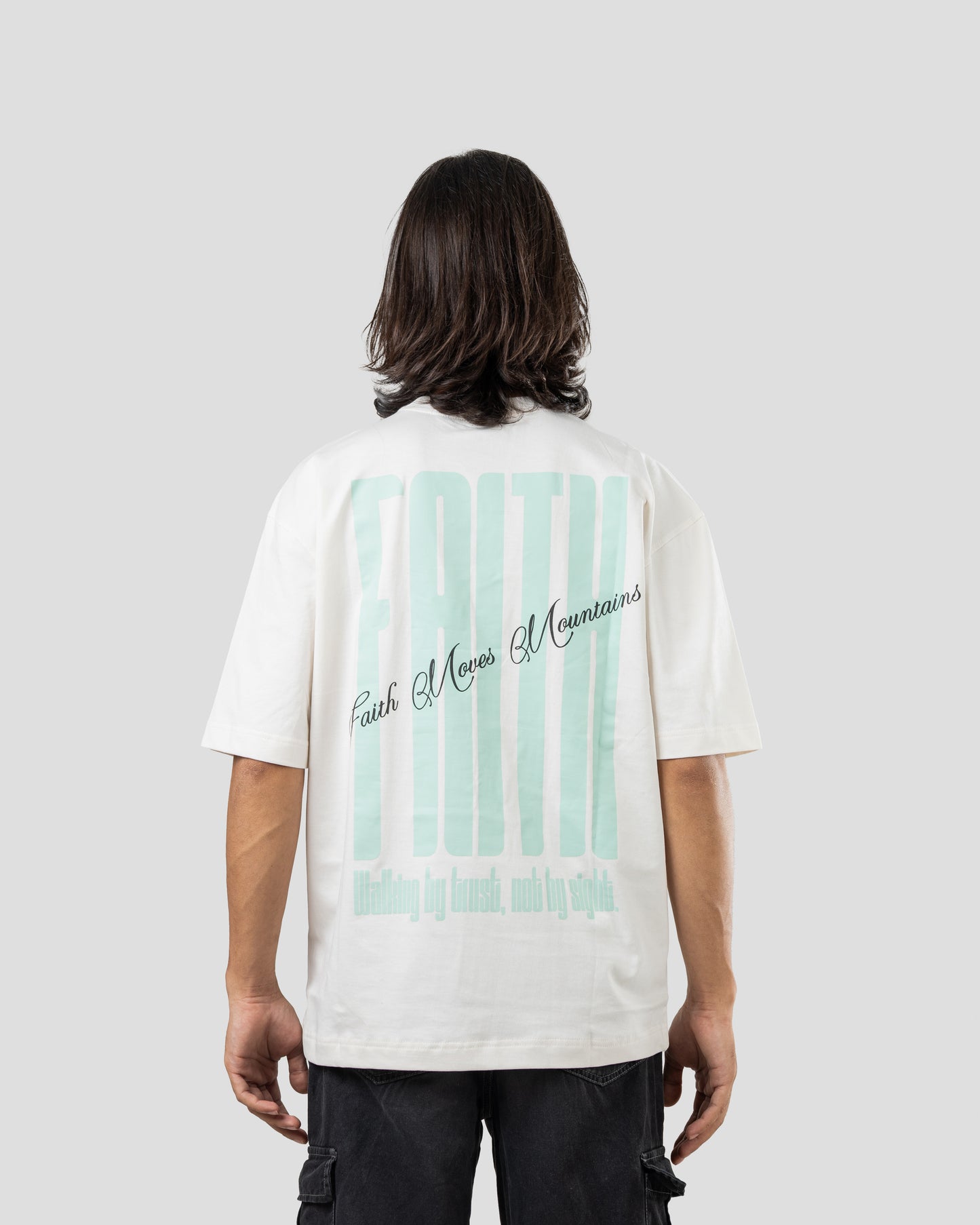 Revivers - Oversized Drop Shoulder T-Shirt -  White