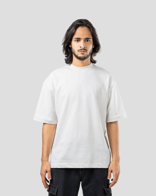Severed Garden - Oversized Drop Shoulder T-Shirt - White