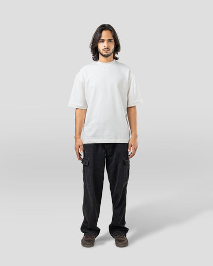 Severed Garden - Oversized Drop Shoulder T-Shirt - White
