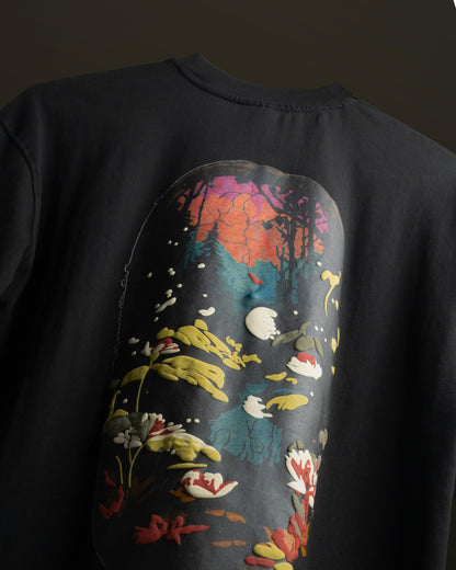 Severed Garden - Oversized Drop Shoulder T-Shirt - Black
