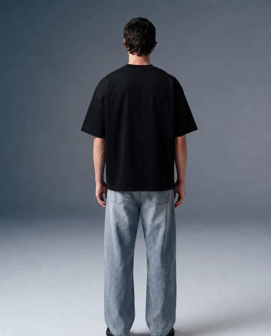 Born Again Reborn Edition Oversized Drop Shoulder T-Shirt
